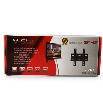 Кронштейн для телевизора V-Star 15-43" CH 20T
