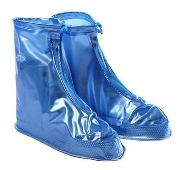 Бахилы уличные чехлы-дождевики для обуви Cover for rain shoes Синий