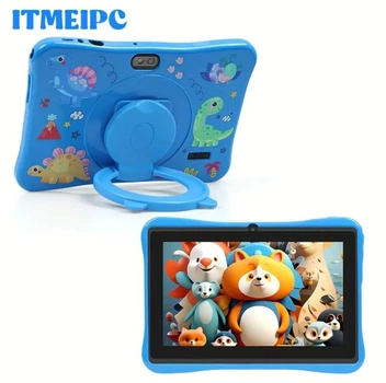 Детский планшет ITMEPC 4ГБ + 32ГБ и защитный чехол с подставкой Синий