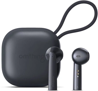 Бездротові навушники 1MORE Omthing Air Free Pods, BT5.0, ENC, Qi, TWS, 400mAh, 5h, (EO005) black UA UCRF