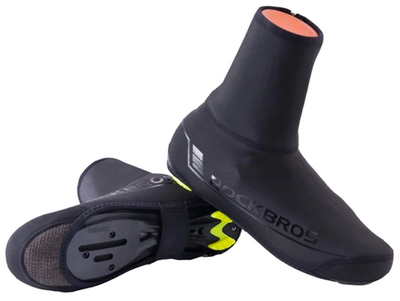 Защитные бахилы на велообувь Rockbros Водонепроницаемые L/XL 43-46(EU) Black (LF1052-1)