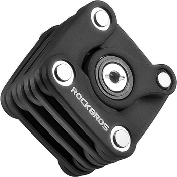 Велосипедний замок Rockbros WD795 70 см Black (5907769313431)