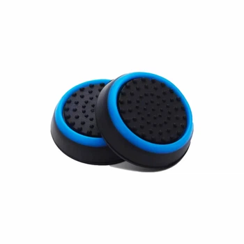 Накладки на стики Honson 2 шт для геймпадов Sony DualShock 4 / DualSense 5 / Xbox One / Xbox Series Черно-голубые