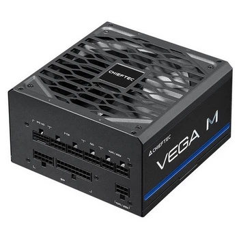 Блок живлення CHIEFTEC Vega M (850W), >90%, 80+ Gold, 135мм FDB, 1xMB 24pin(20+4), 2xCPU 8pin(4+4),