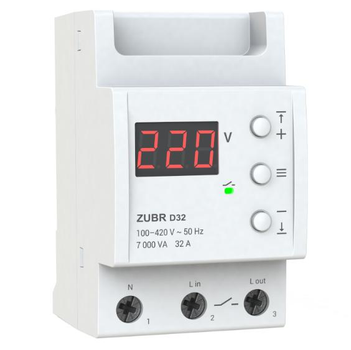 Реле напруги ZUBR D32 32А
