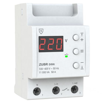 Реле напруги ZUBR D50 50А