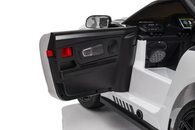 Електромобіль для дітей Lean Toys Mercedes AMG GT3 Білий (5905679074329)