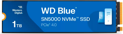 Накопичувач SSD WD M.2 2280 1TB SN5000 (WDS100T4B0E)
