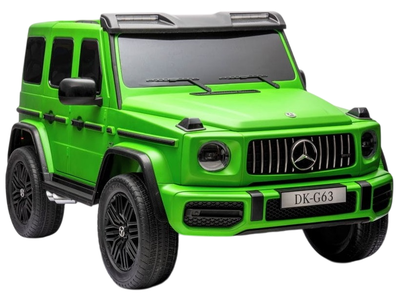 Samochód elektryczny dla dzieci Lean Toys Mercedes G63 XXL 4x4 lakierowany Zielony (5905991013303)