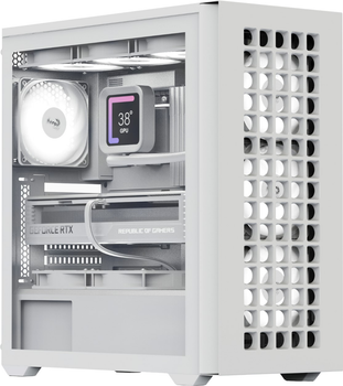 Корпус Aerocool D502A-G-WT-v1 (ACCM-DS02043.21) White