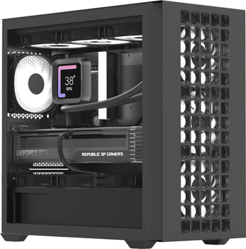 Корпус Aerocool D302A-G-BK-v1 (ACCS-DS04043.11) Black