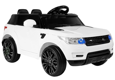 Samochód elektryczny dla dzieci Lean Toys HL1638 Biały (5902808155058)