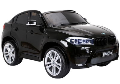 Samochód elektryczny dla dzieci Lean Toys BMW X6M Czarny (5902808155171)