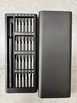 Отвертка с набором бит металлических 24 in 1 prescision screwdriver set. Магнитые отвертки