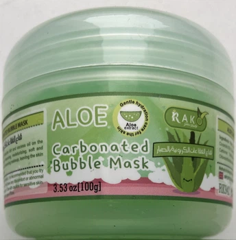 Киснева бульбашкова маска з алоє Rako Aloe Carbonated Bubble Mask 100гр