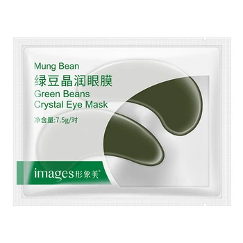 Гідрогелеві патчі під очі з бобами мунг Images Mung Bean Green Beans Crystal Eye Mask 7,5г