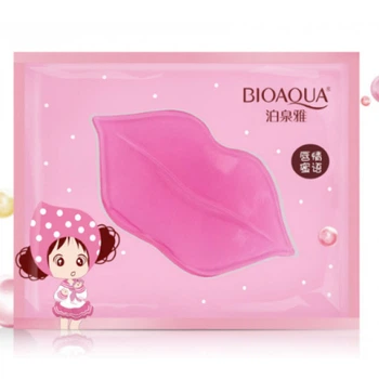 Маска патчи для губ с коллагеном Bioaqua Collagen Nourish Lips Membrane 8 г