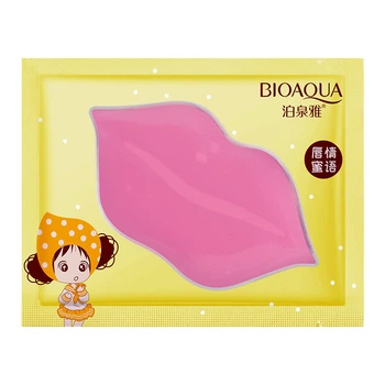 Маска патчи для губ с грейпфурутом Bioaqua Grapefruit Moisturizing Lips Mask 8 г