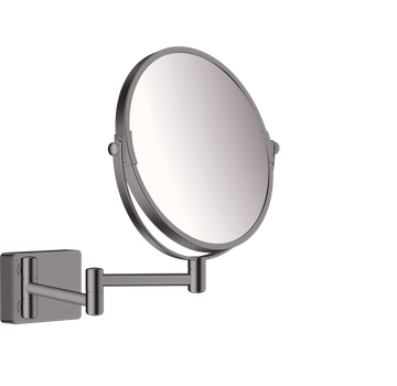 Зеркало для бритья hansgrohe AddStoris 41791340 черный матовый хром