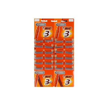 Станок BIC Sensitiv 3 леза планшет 24 шт (2344)