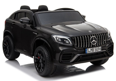 Samochód elektryczny dla dzieci Lean Toys Mercedes GLC 63S lakierowany Czarny (5907625581226)