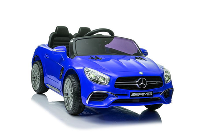 Samochód elektryczny dla dzieci Lean Toys Mercedes SL65 S lakierowany Niebieski (5907625581714)