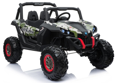 Samochód elektryczny dla dzieci Lean Toys Jeep XMX603 lakierowany Moro 5325 (5908275991656)