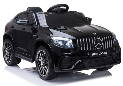 Samochód elektryczny dla dzieci Lean Toys Mercedes GLC 63S QLS-5688 4x4 lakierowany Czarny (5908275992592)