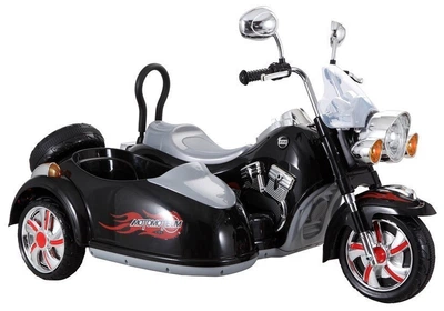 Motocykl elektryczny dla dzieci Lean Toys SX138 Czarny (5908275994015)