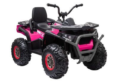 Quad elektryczny dla dzieci Lean Toys XMX607 lakierowany Różowy (5903802450569)
