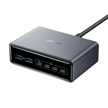 Швидка зарядка Anker Prime Charger (200W, 6 Ports, GaN)