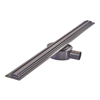Трап для душу лінійний Mixxus Drain-05-80-Slim Black чорний з нержавіючої сталі 800×30 мм (MI6171)
