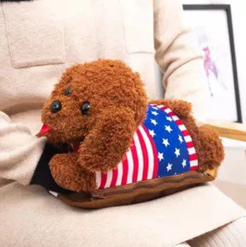 Уютная электрическая муфточка-грелка для рук в виде Песика USA TaoBao Грелка для согревания рук