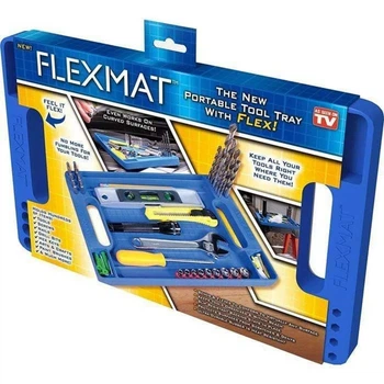 Портативный лоток для инструментов с гибким изгибом Flexmat силиконовый лоток для инструментов