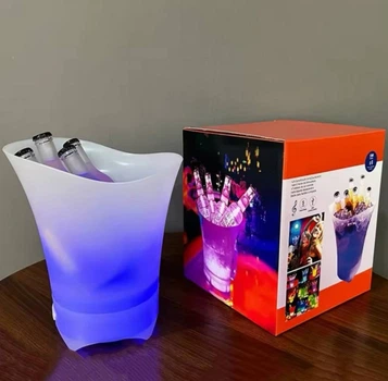 Светоизлучающее ведро для льда Bucket Light с Bluetooth и подсветкой