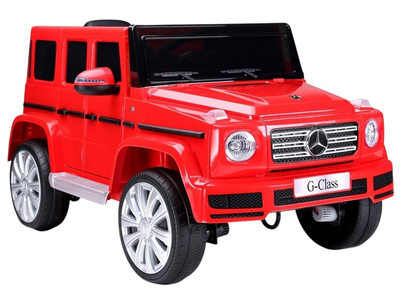 Samochód elektryczny dla dzieci Lean Toys Mercedes G500 Czerwony (5903802455052)
