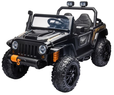Samochód elektryczny dla dzieci Lean Toys XB-1118 Czarny (5904204750578)
