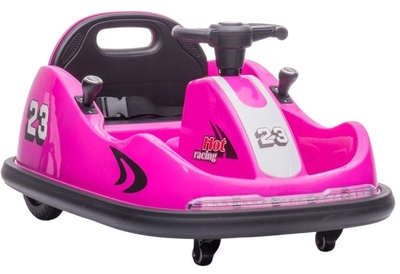 Карт на акумуляторі для дітей Lean Toys GTS1166 Рожевий (5904204755597)