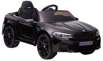 Samochód elektryczny dla dzieci Lean Toys BMW M5 SX2118 Czarny (5904204755689)