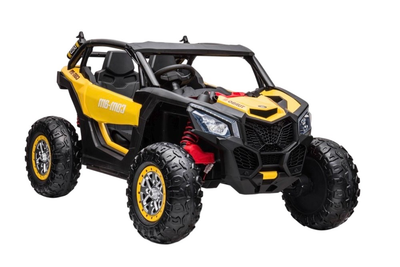 Samochód elektryczny dla dzieci Lean Toys Buggy XB-2118 4x4 Złoty (5904204757447)
