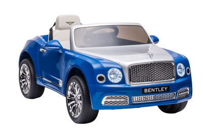 Samochód elektryczny dla dzieci Lean Toys Bentley Mulsanne lakierowany Niebieski (5904665993811)