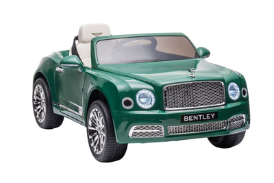 Samochód elektryczny dla dzieci Lean Toys Bentley Mulsanne lakierowany Zielony (5904665993842)