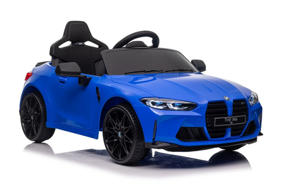 Samochód elektryczny dla dzieci Lean Toys BMW M4 Niebieski (5905884456293)