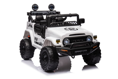 Електромобіль для дітей Lean Toys Toyota FJ 4x4 Білий (5905991001072)