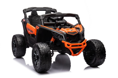 Samochód elektryczny dla dzieci Lean Toys Buggy Can-am DK-CA003 Pomarańczowy (5905991001096)