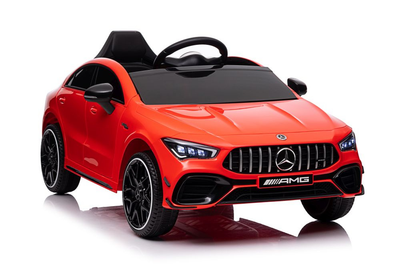 Samochód elektryczny dla dzieci Lean Toys Mercedes CLA 45s AMG 4x4 Czerwony (5905991011576)