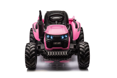 Traktor na akumulator Lean Toys HC-306 Różowy (5905991013419)