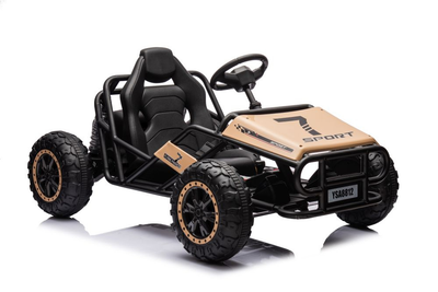 Samochód elektryczny dla dzieci Lean Toys Buggy A8812 24V Khaki 19933 (5905991013549)