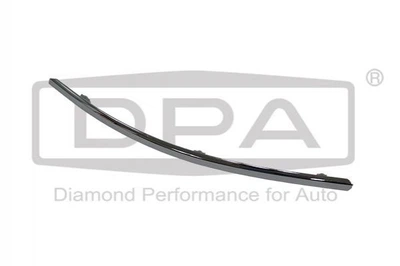 Молдинг переднего бампера левый (хром) Audi A6 (04-11) (88531788202) DPA DPA 88531788202 Audi A6 4F08530652ZZ