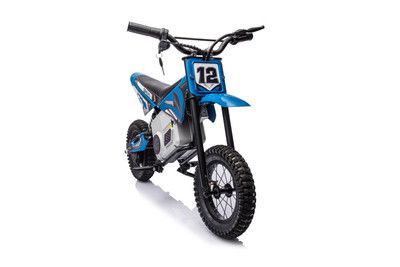 Motor crossowy na akumulator Lean Toys A9901 36V Niebieski (5905991024880)